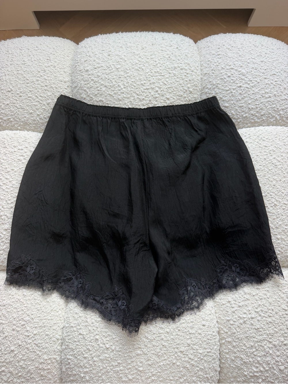 J.Crew Black Lace Trim Bermuda Shorts - Picture 6 of 11